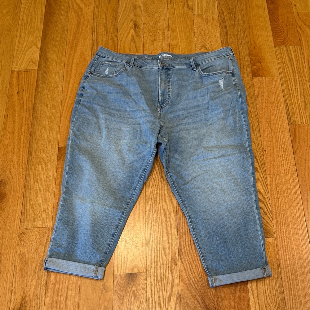 Sonoma Light Blue Denim ankle Jeans